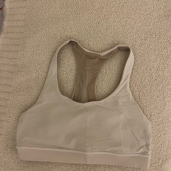 lululemon athletica Other - Lululemon size 6 white sports bra!